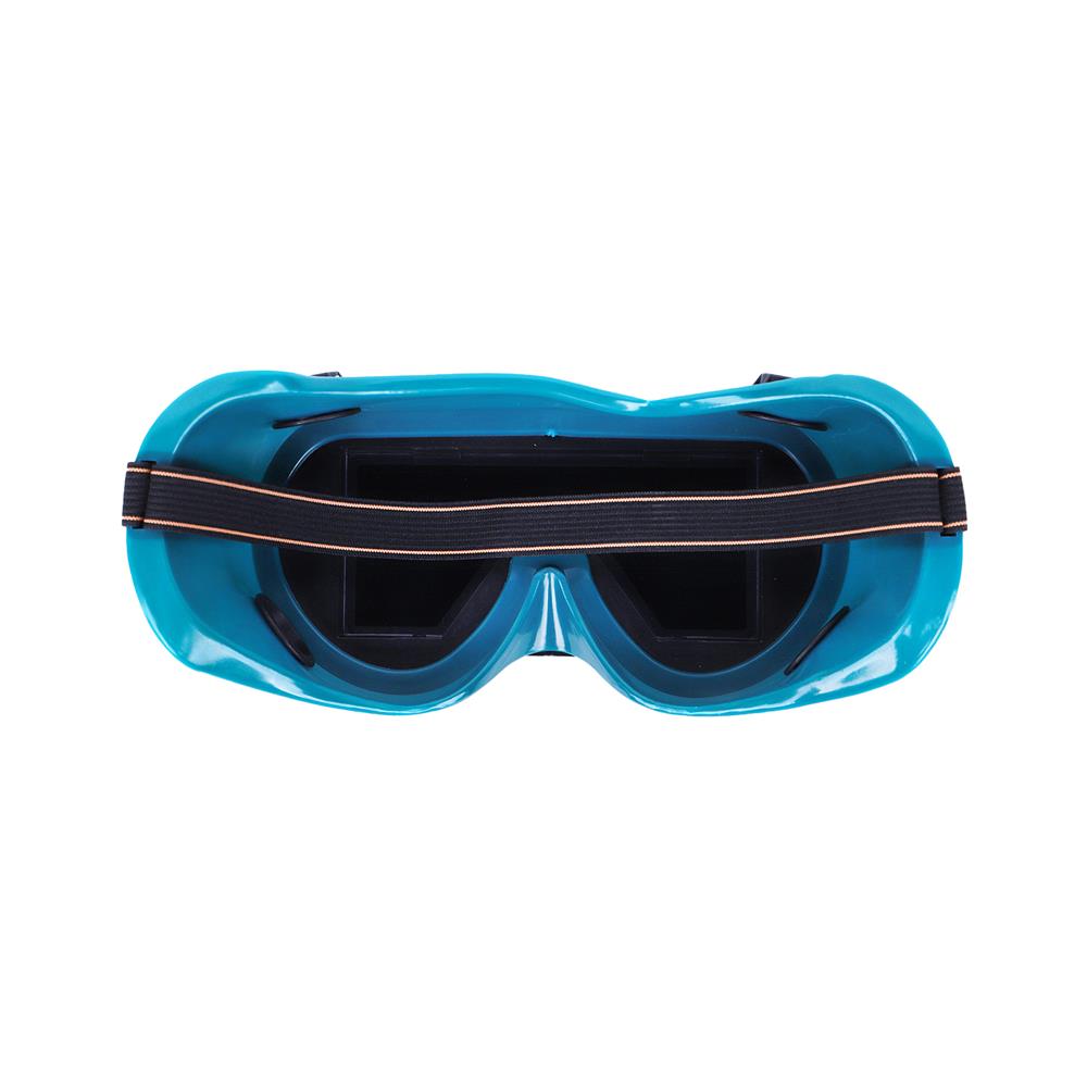 แว่นตางานเชื่อม YJ2007 2 ชั้น สีเขียว