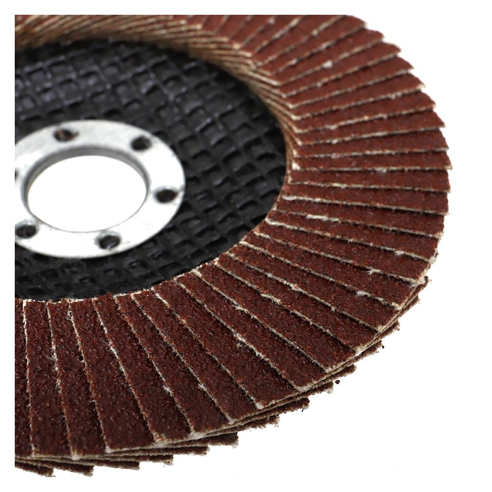 ผ้าทรายซ้อนหลังแข็ง เบอร์ 80 MATALL 4 นิ้ว แพ็ก 2 ชิ้น