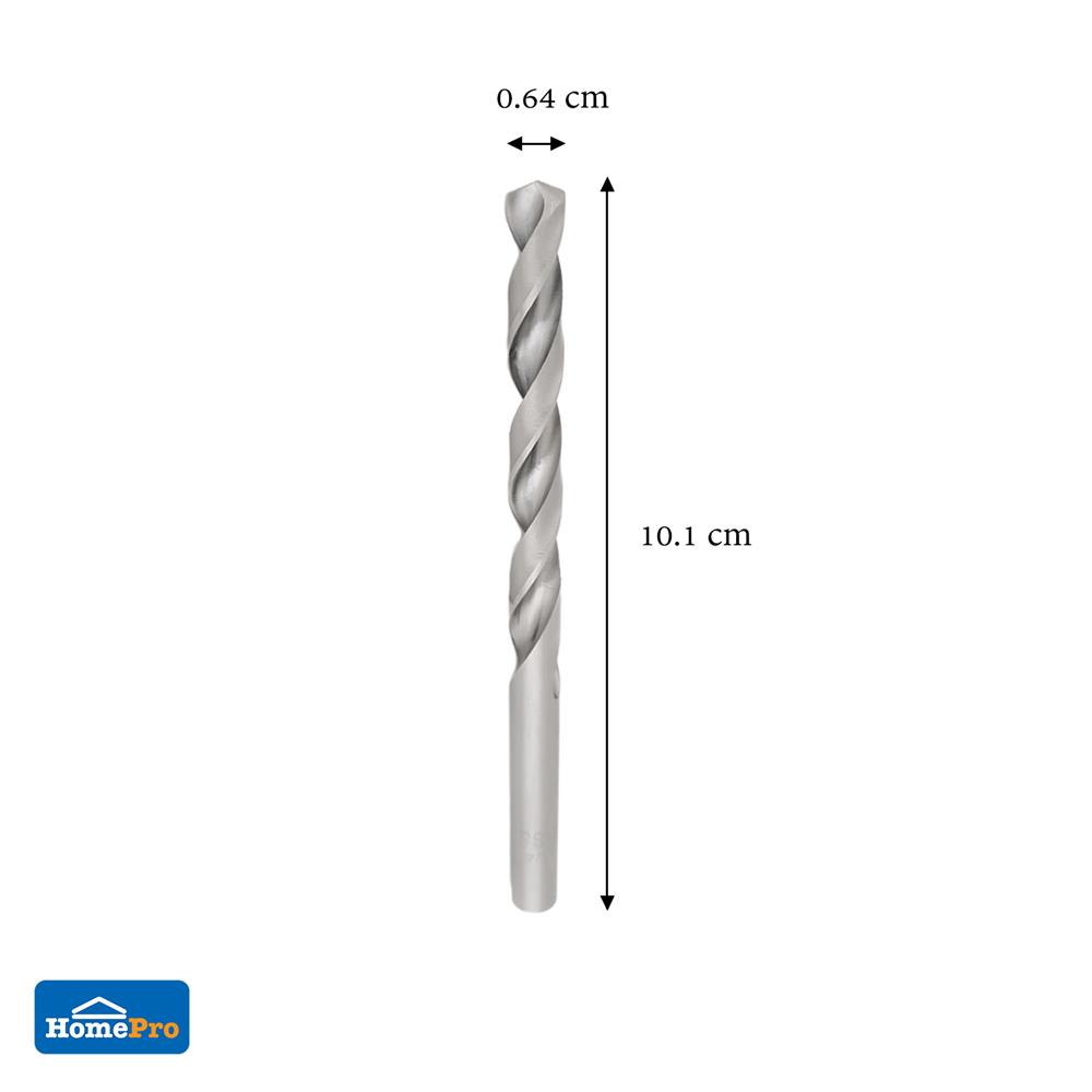 ดอกสว่านเจาะเหล็ก MATALL 6.4 มม. แพ็ก 1 ชิ้น