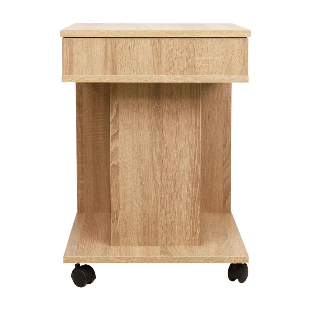 โต๊ะข้าง ME LIVING SUPRA สี SOLID OAK/GRAPHITE