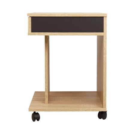 โต๊ะข้าง ME LIVING SUPRA สี SOLID OAK/GRAPHITE_1