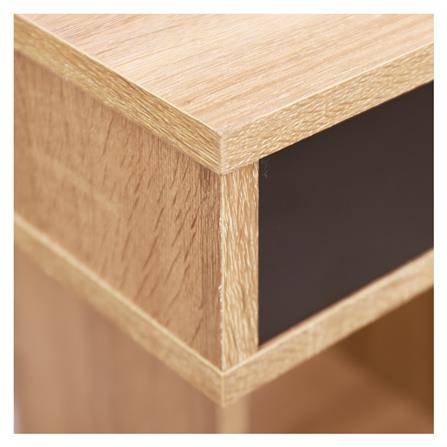 โต๊ะข้าง ME LIVING SUPRA สี SOLID OAK/GRAPHITE_3