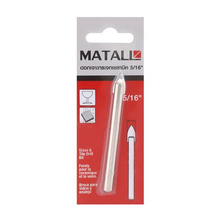 ดอกเจาะกระจกเซรามิก MATALL 5/16 นิ้ว_1