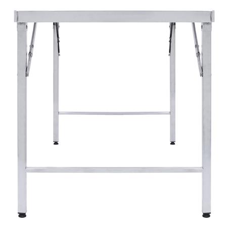 โต๊ะพับสเตนเลสขาสวิง QLINE ST-105 110x70 ซม._2