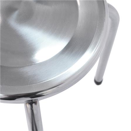 เก้าอี้สเตนเลสกลม QLINE ST-004/3 32 ซม._2