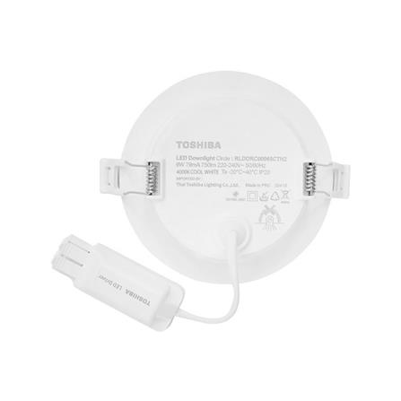 ดาวน์ไลท์ LED TOSHIBA RLDDRC00940CTH2 4 นิ้ว 9 วัตต์ COOL WHITE สีขาว_2