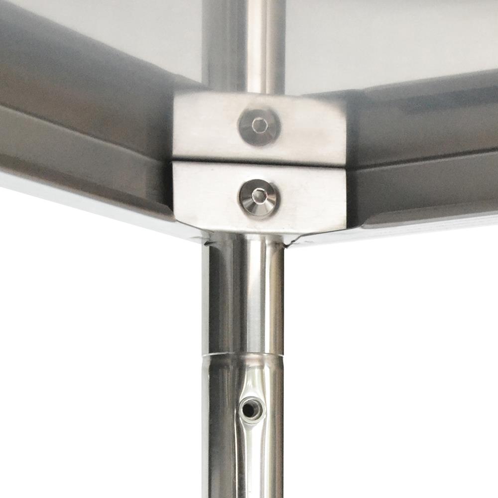 ชั้นวางของ 4 ชั้น QLINE สแตนเลส