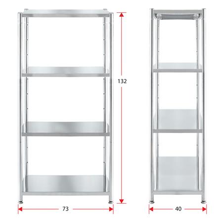 ชั้นวางของ 4 ชั้น QLINE สแตนเลส_6