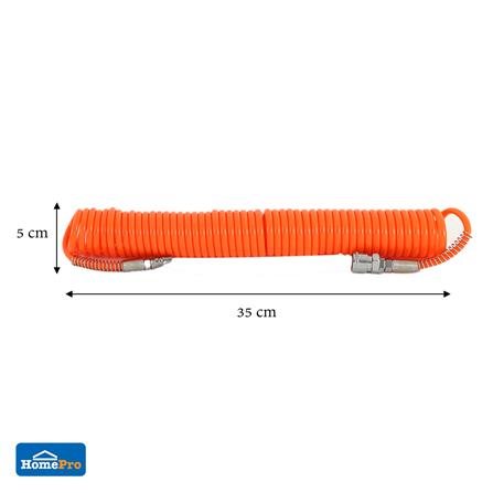 สายลมสปริง MATALL 5x8 มม. ยาว 8 เมตร สีส้ม_3