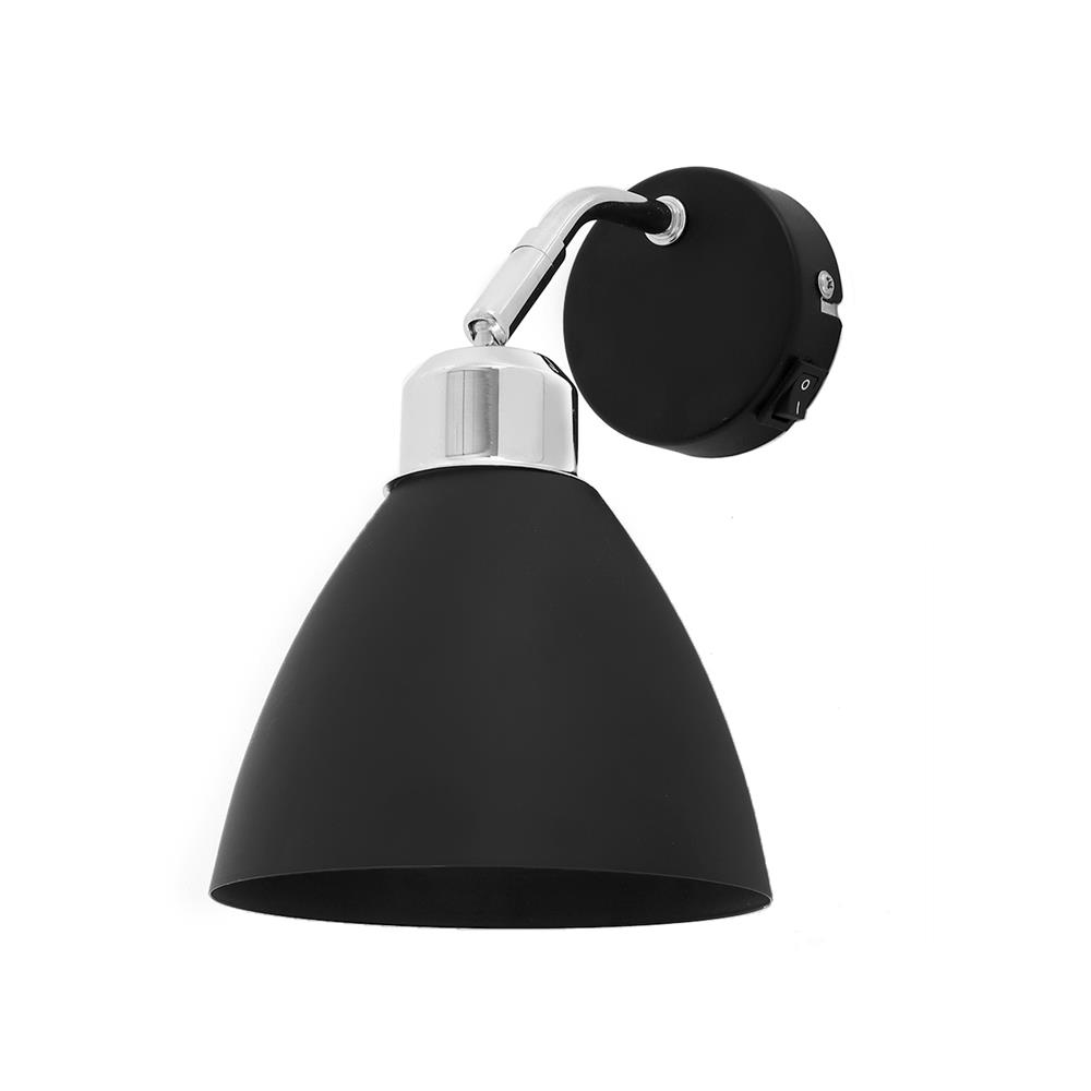 ไฟกิ่งภายใน CARINI VW0448-1B สีดำ/โครม 1 หัว