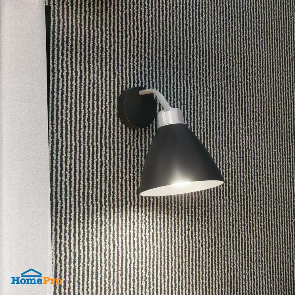 ไฟกิ่งภายใน CARINI VW0448-1B สีดำ/โครม 1 หัว