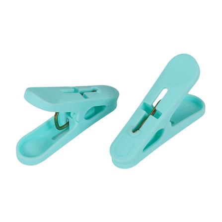 กิ๊บหนีบผ้า พร้อมกล่องใส่ PLIM สีขาว/ฟ้า แพ็ค 24 ชิ้น_2