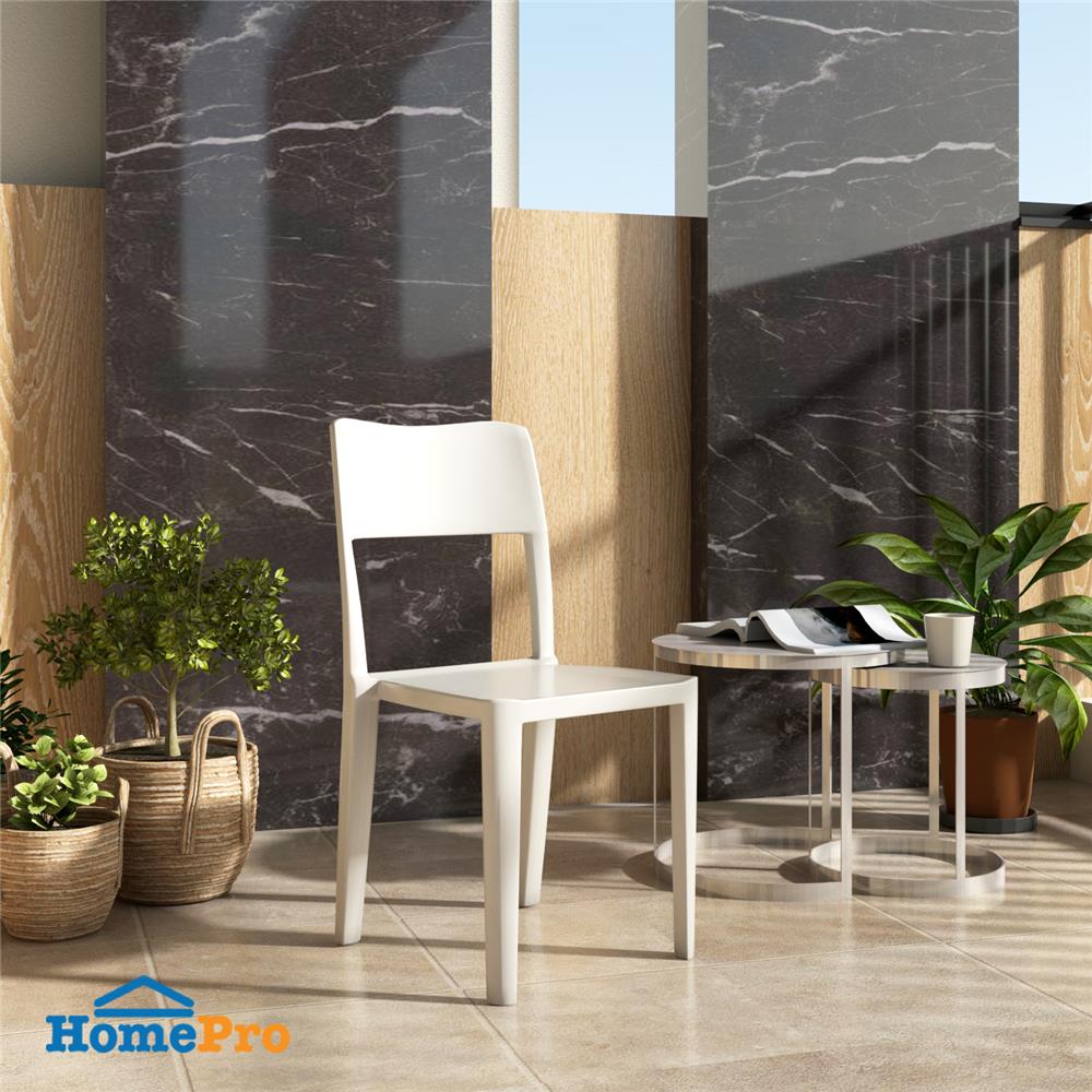 เก้าอี้พลาสติก PIONEER PNG9169 สีเบจ