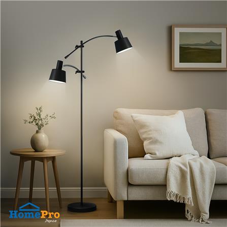 ไฟตั้งพื้น CARINI FL-020129 สีดำ_4