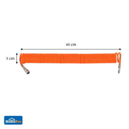 สายลมสปริง MATALL 5x8 มม. ยาว 15 เมตร สีส้ม_3