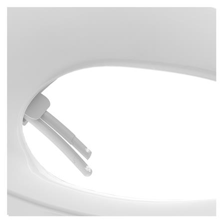 ฝารองนั่งพลาสติก ESTHER ECP-02-321-11 สีขาว_2