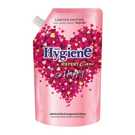รีฟิลน้ำยาปรับผ้านุ่ม HYGIENE 490ml SO HAPPY_0