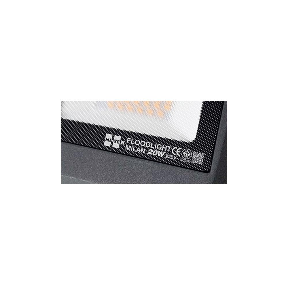 สปอตไลท์ภายนอก LED HI-TEK MILAN 20 วัตต์ WARMWHITE