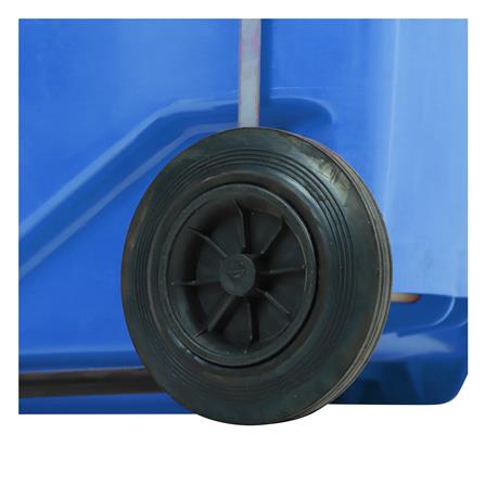 ถังขยะเหลี่ยมขาเหยียบ ฝาเปิด-ปิด ACCO 240 ลิตร สีน้ำเงิน_4