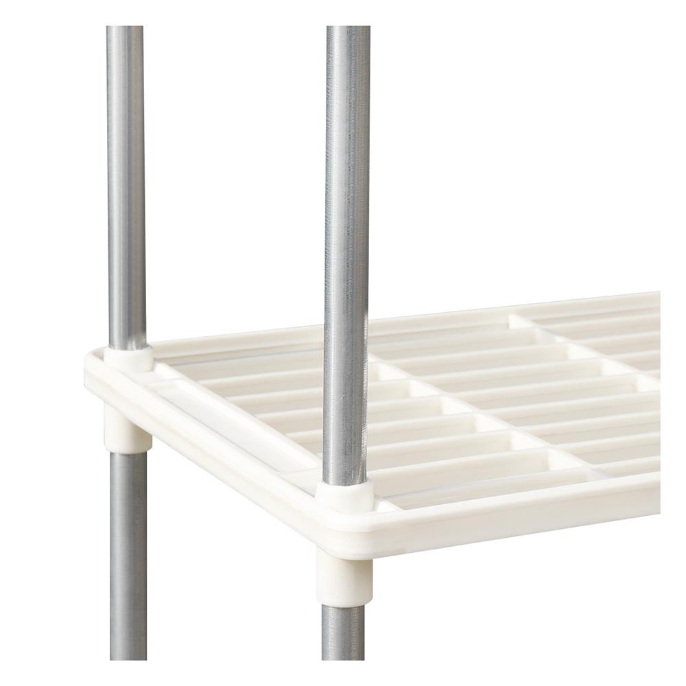 ชั้นวางของ 4 ชั้น STACKO SIMPLE 42x22x80 ซม.สีขาว