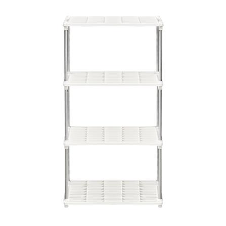 ชั้นวางของ 4 ชั้น STACKO SIMPLE 42x22x80 ซม.สีขาว_1
