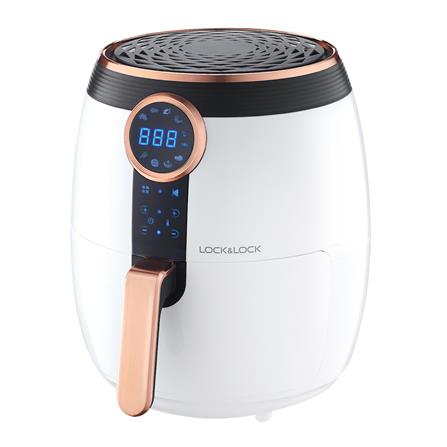หม้อทอด LOCKNLOCK EJF376WHT 4 ลิตร สีขาว_0