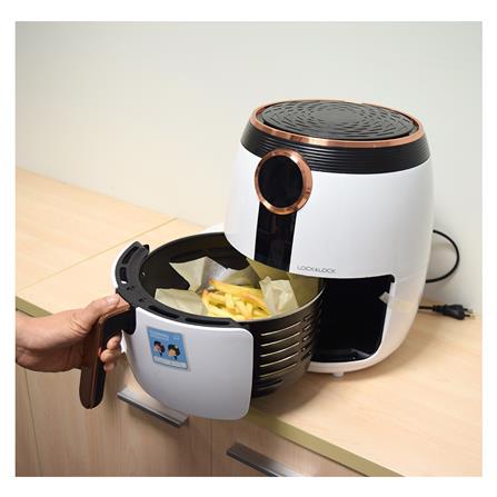 หม้อทอด LOCKNLOCK EJF376WHT 4 ลิตร สีขาว_2