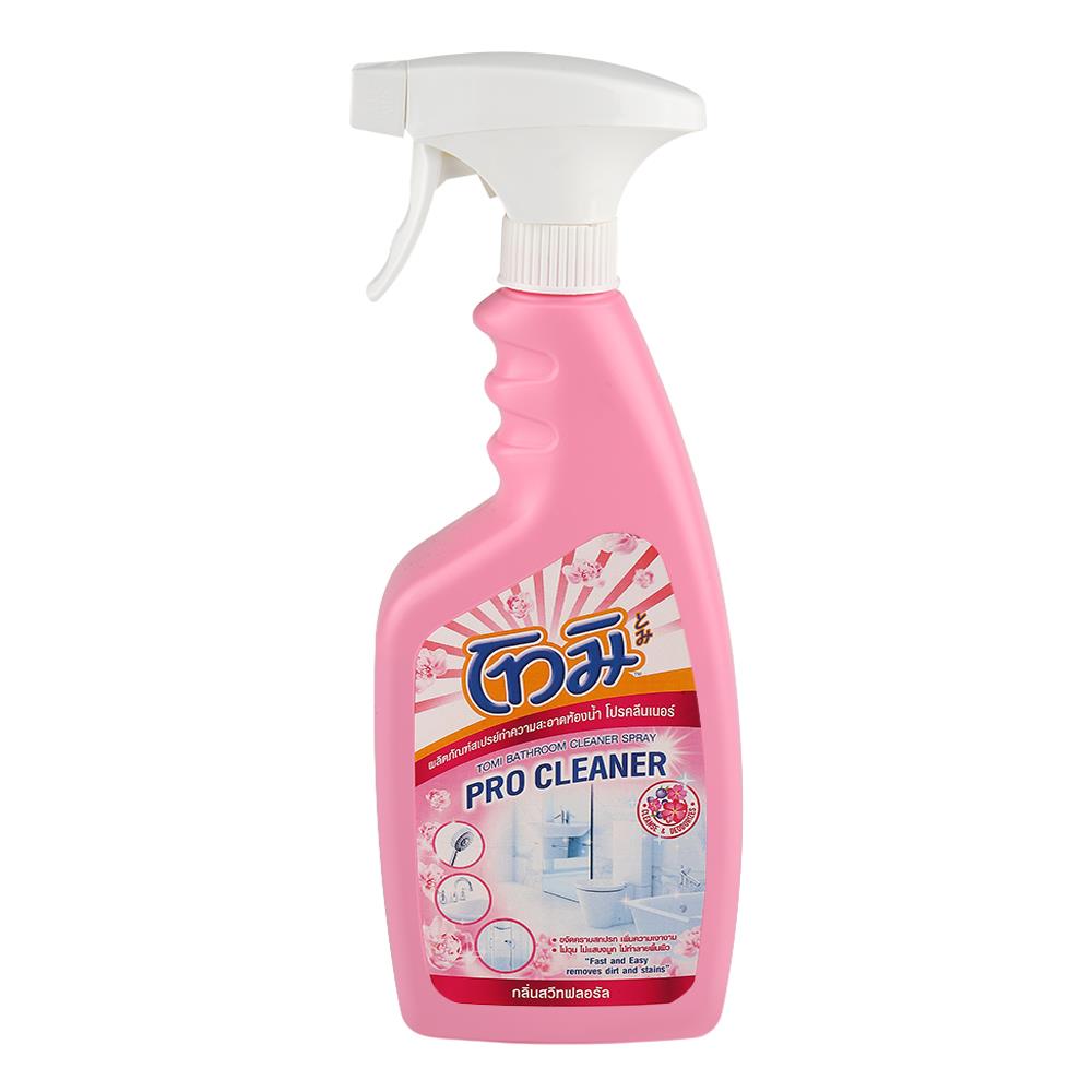 สเปรย์ทำความสะอาดห้องน้ำ โทมิ 550ml SWEET FLORAL