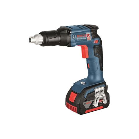 สว่านขันสกรูไร้สาย (พร้อมแบตเตอรี่) BOSCH GSR18V-EC TE+MA55 18 โวลต์_0