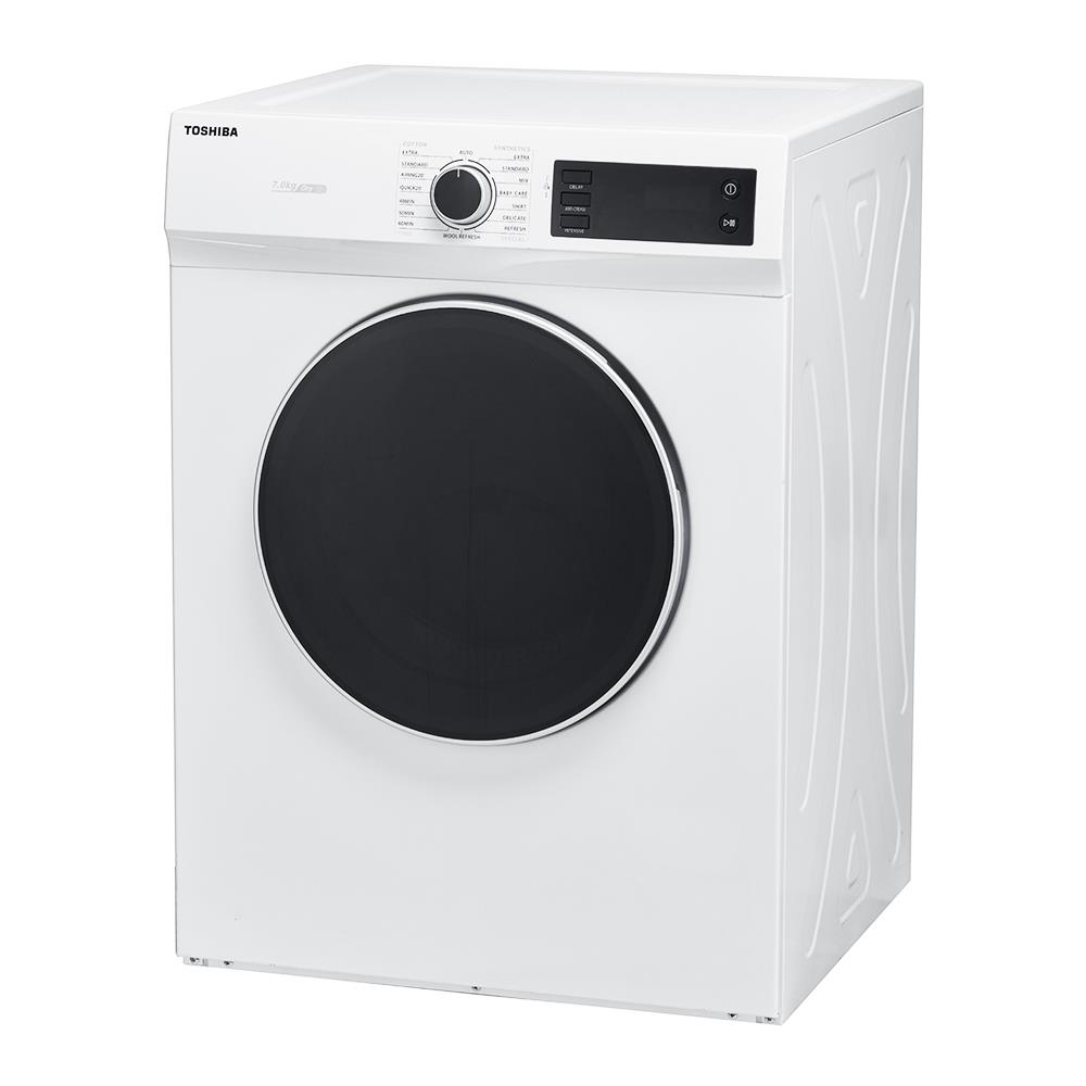 เครื่องอบผ้าฝาหน้า TOSHIBA TD-H80SET 7 กก.