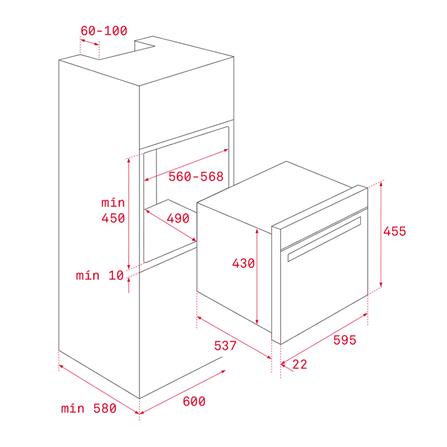 เตาอบฝังดิจิตอล TEKA MLC 844_2
