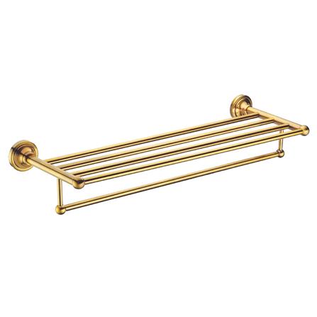 ชั้นวางพร้อมราวแขวน CAE RA 9519T02078MAG สีทอง