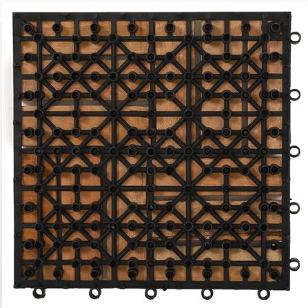 ทางเท้าไม้เต็ง 4 ลายสลับ SPRING 30x30 ซม. แพ็ก 4 ชิ้น_3