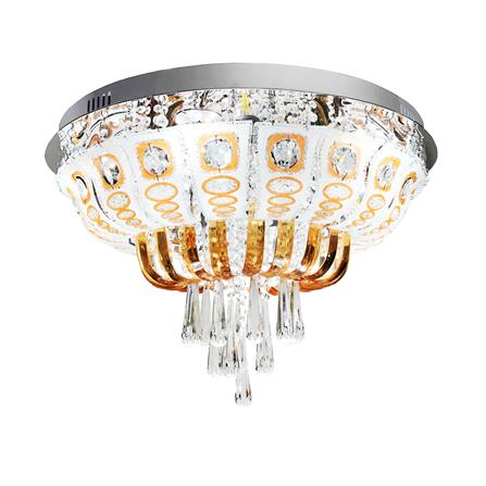 ไฟถาด LED EVL CFC-11022 48 วัตต์ DAYLIGHT/COOL WHITE/WARM WHITE สีขาว/ทอง 8 หัว_0