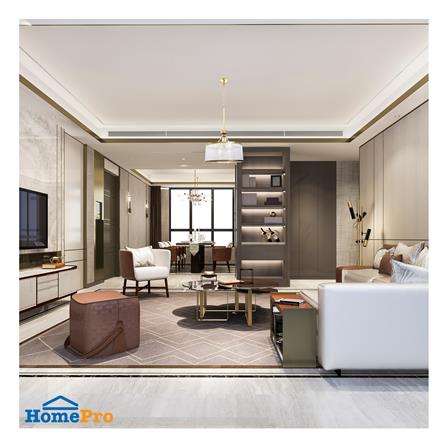 ไฟช่อ EVL HL-22008 สีขาว/ทอง 1 หัว_1