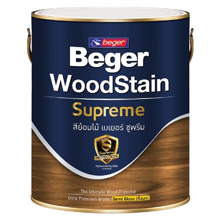 สีย้อมไม้ BEGER SUPREME S9201 สีไม้สัก กึ่งเงา 1/4 แกลลอน_0