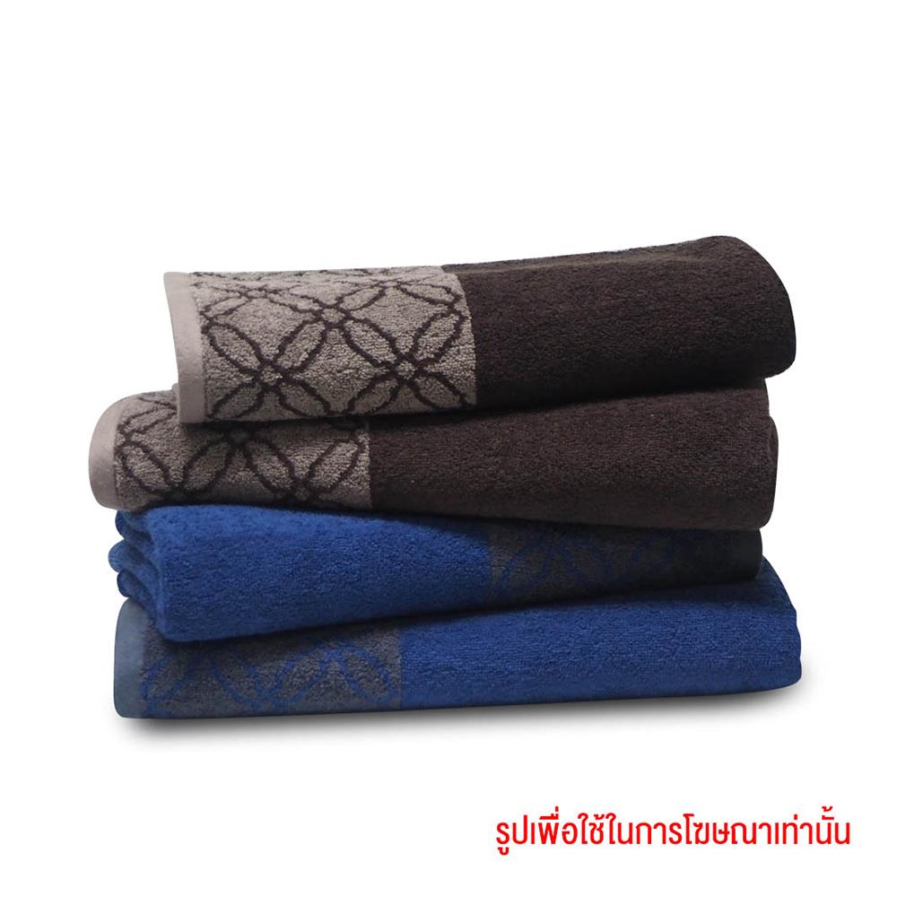 ผ้าขนหนู SWENY GRAPHIC 27x54 นิ้ว สีกรมท่า