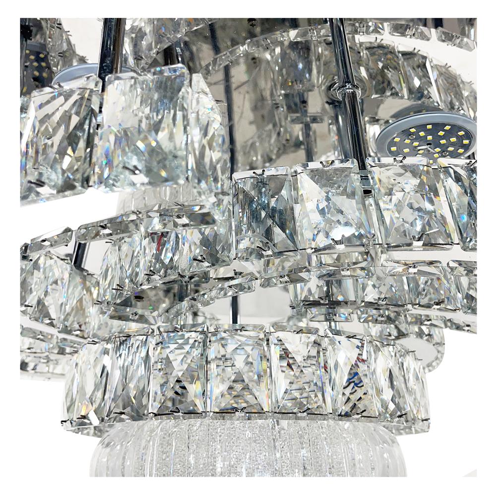 ไฟถาด LED EVL CFC-11035 100 วัตต์ DAYLIGHT/COOL WHITE/WARM WHITE สีเงิน 1 หัว