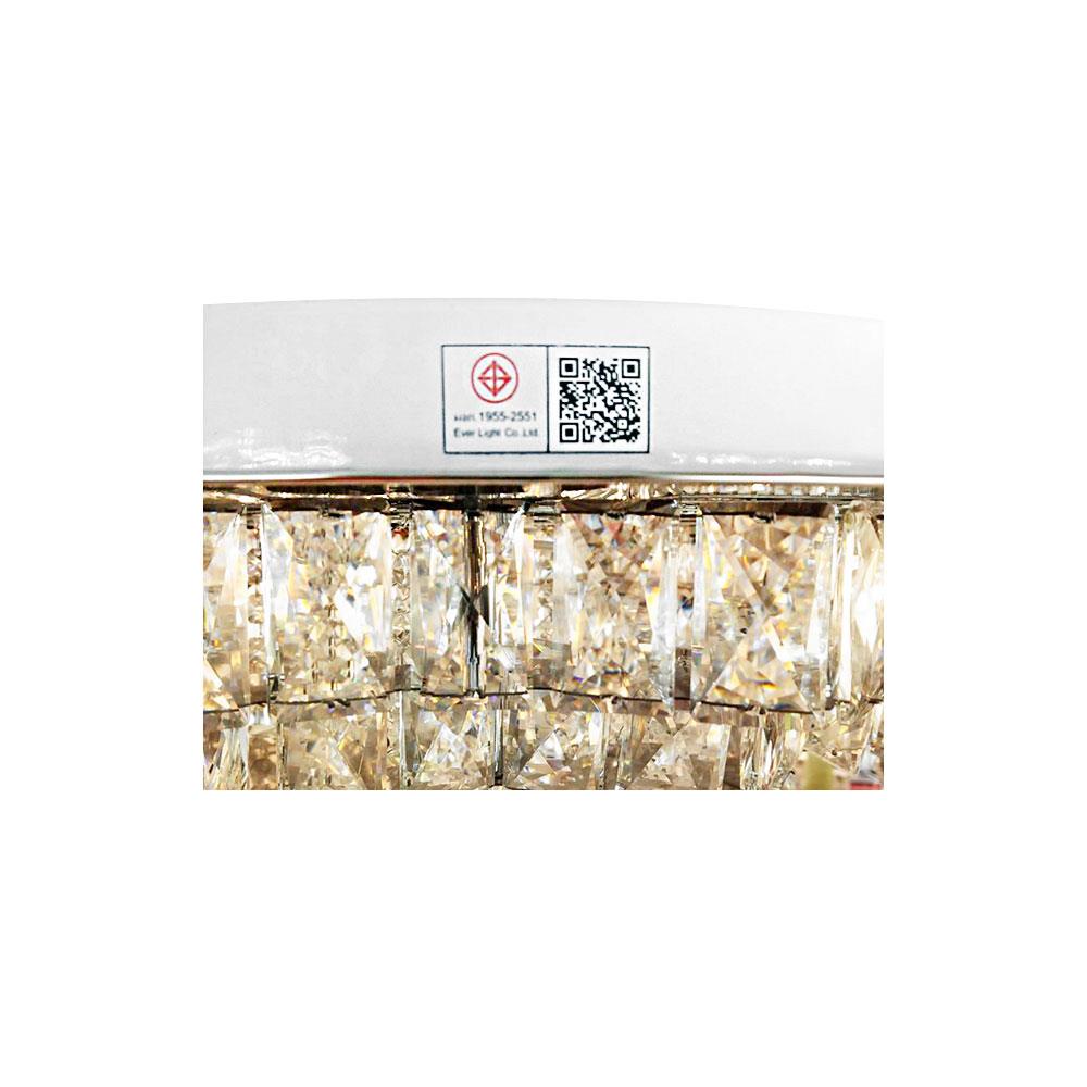 ไฟถาด LED EVL CFC-11037 48 วัตต์ DAYLIGHT/COOL WHITE/WARM WHITE สีเงิน 1 หัว