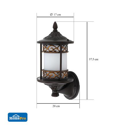 ไฟกิ่งภายนอก CARINI 8519WS-(B) สีคอฟฟี่/ทองรมดำ_5