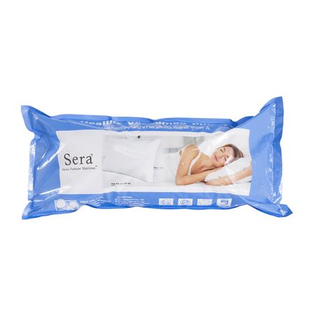หมอนหนุนสุญญากาศ ใยสังเคราะห์ SERA GRANDE 19x28 นิ้ว สีขาว_1