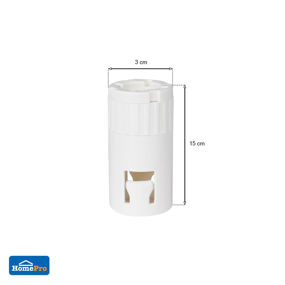 ข้อต่อท่ออ่อน ELECKTA 25 มม. สีขาว แพ็ค 4 ชิ้น