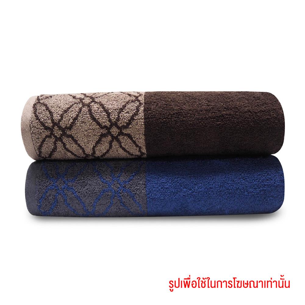 ผ้าขนหนู SWENY GRAPHIC 30x60 นิ้ว สีกรมท่า