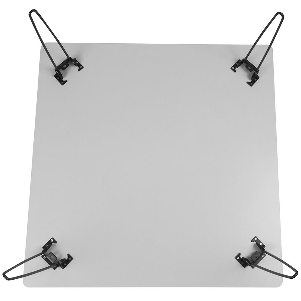 โต๊ะญี่ปุ่นเหลี่ยม FASTTECT MARBLE 80 ซม. ลายหินอ่อนขาว