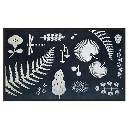 เสื่ออเนกประสงค์ PDM BRAND HORTUS 150x240 ซม. สีขาว-ดำ_1