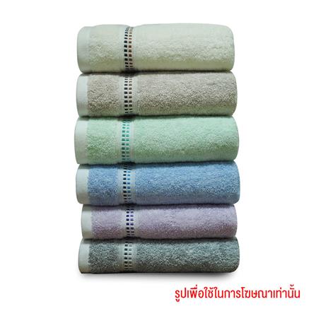 ผ้าขนหนู SWENY FRESH 16x32 นิ้ว สีเขียว_3