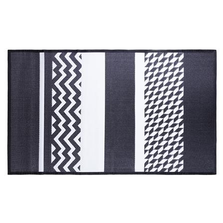 เสื่ออเนกประสงค์ PDM BRAND KATVE 180x270 ซม. สีขาว-ดำ