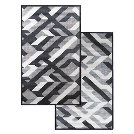 เสื่ออเนกประสงค์ PDM BRAND AVALON 180x270 ซม. สีขาว-ดำ_3