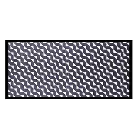 เสื่ออเนกประสงค์ PDM BRAND STRIDE 90x200 ซม. สีขาว-ดำ_2