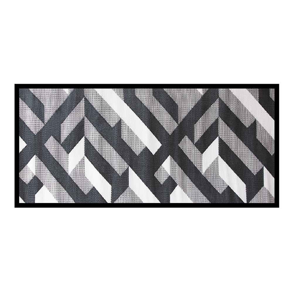 เสื่ออเนกประสงค์ PDM BRAND AVALON 90X200 ซม. สีขาว/ดำ